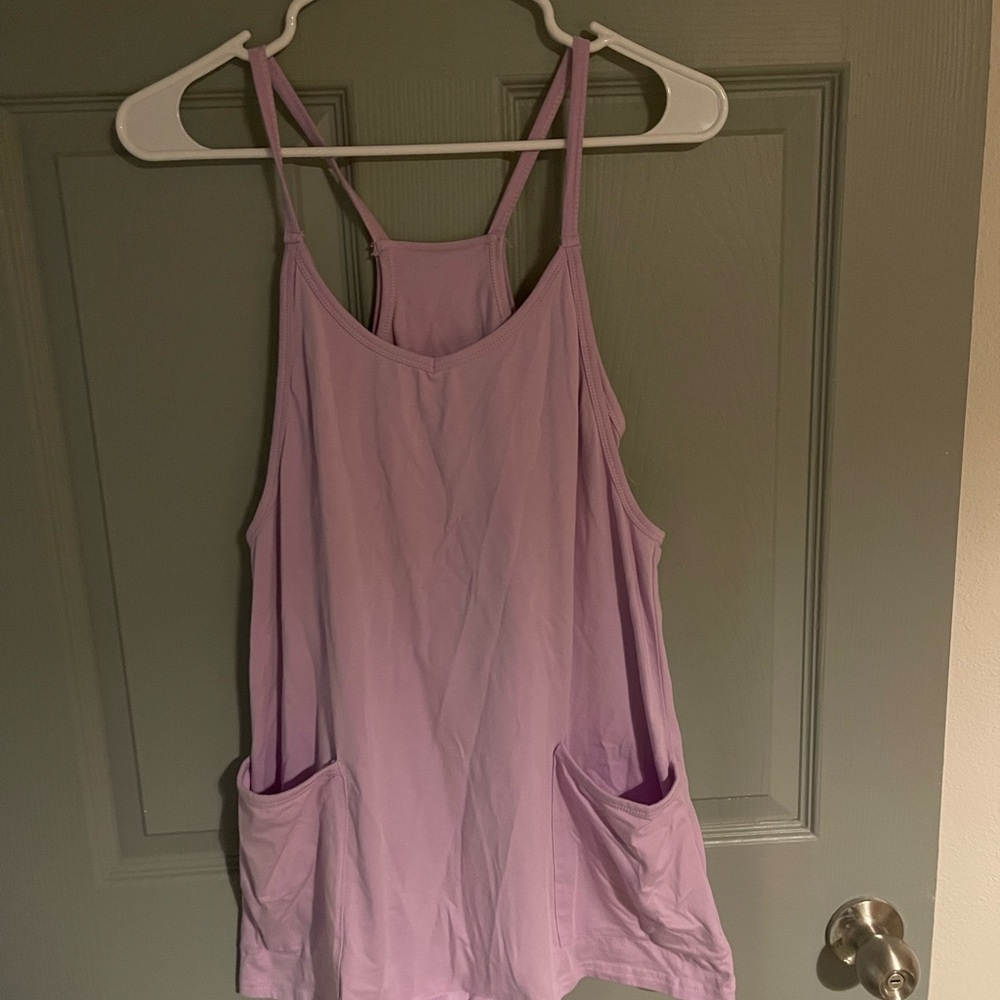 Lavender Sleeveless Women's Top